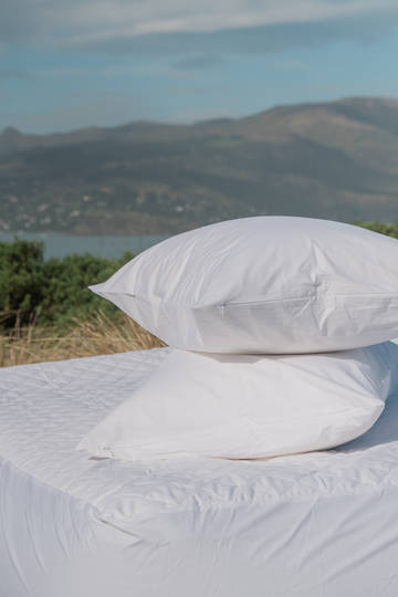 MM Linen - Pure Essentials Pillow Protectors - 100 percent cotton.